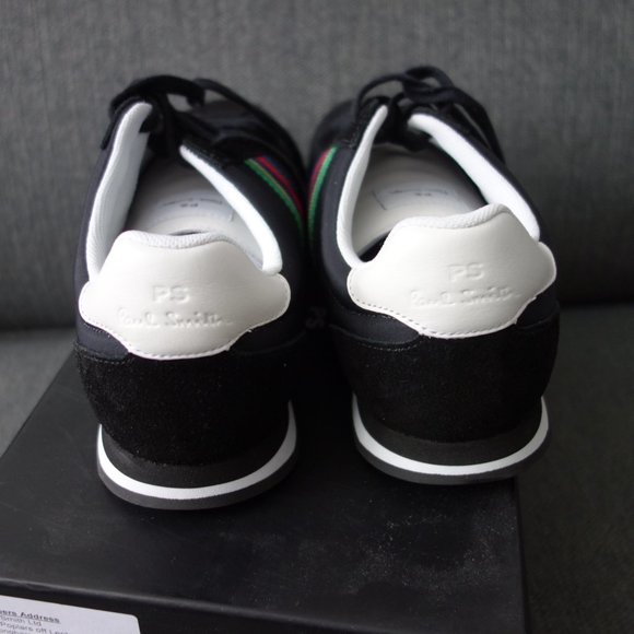 Paul Smith Prince Black Nylon Sneakers US Size 9 *Great Condition-Like New* - Picture 2 of 11